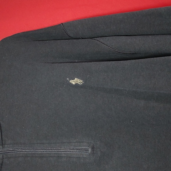 Polo Ralph Lauren Men's 2XB Big 1/4 Zip Performance Black Pullover - Picture 2 of 6